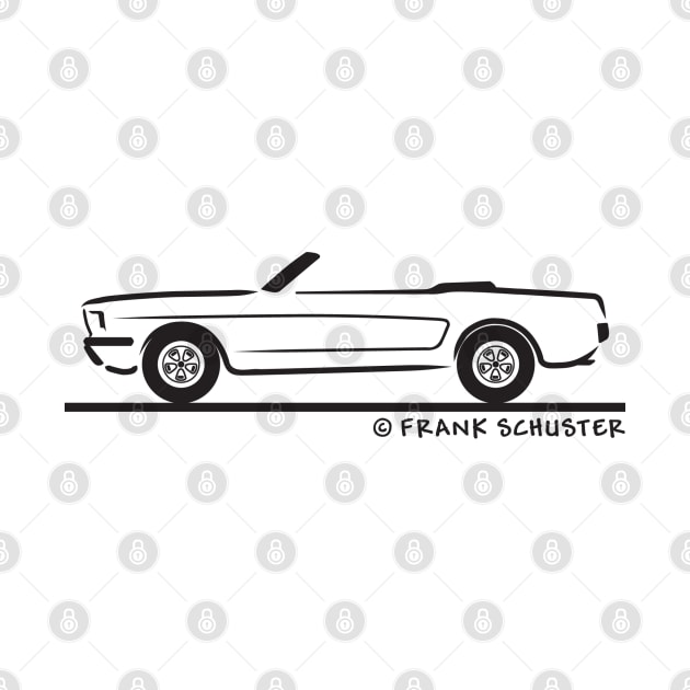 1966 Mustang Convertible BLK by PauHanaDesign