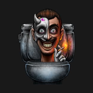 Horror toilet Monster #30 T-Shirt