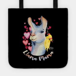 Llama Mama Boho Llama Tote