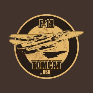 F-14 Tomcat (distressed) T-Shirt