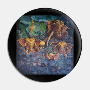 Drowning Elephants Pin