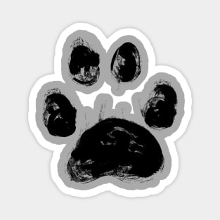 Paw Print Magnet