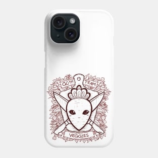 Carrot and Knife Coat of Arms Phone Case