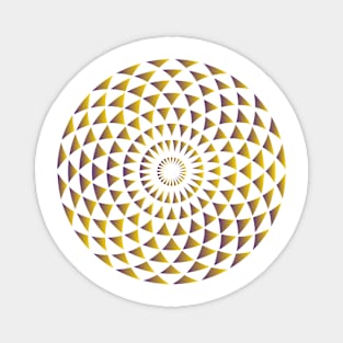 Mandala Torus Gold Magnet