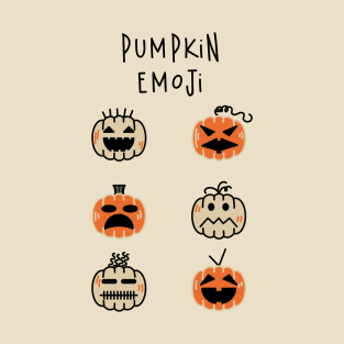 Pumpkin Halloween Emojis! T-Shirt
