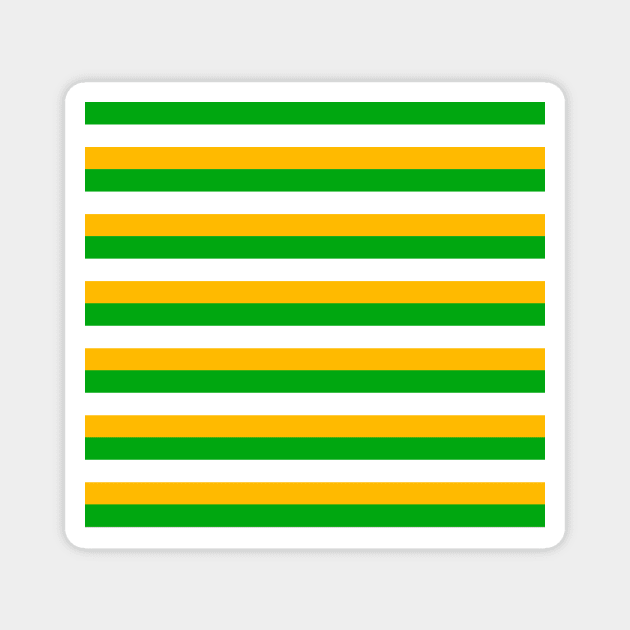 Irish Stripes Magnet by gastaocared