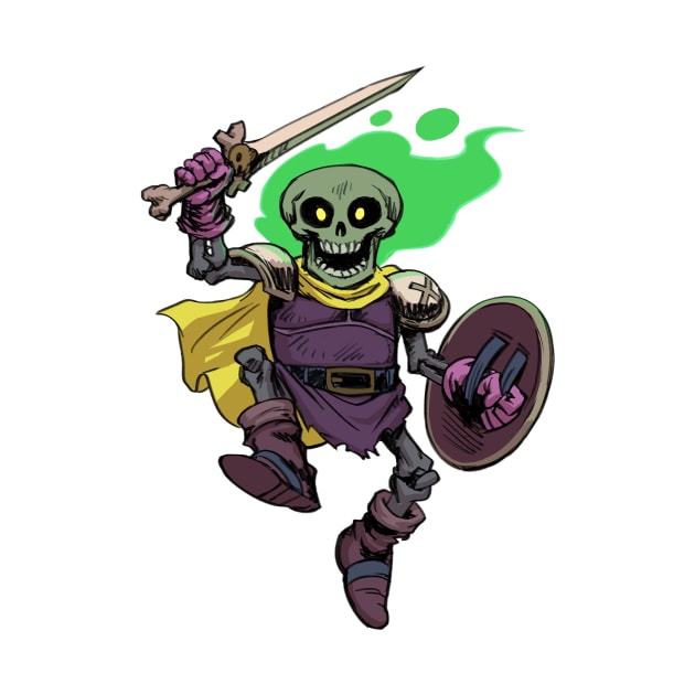 Skull Knight by  KendallHaleArt