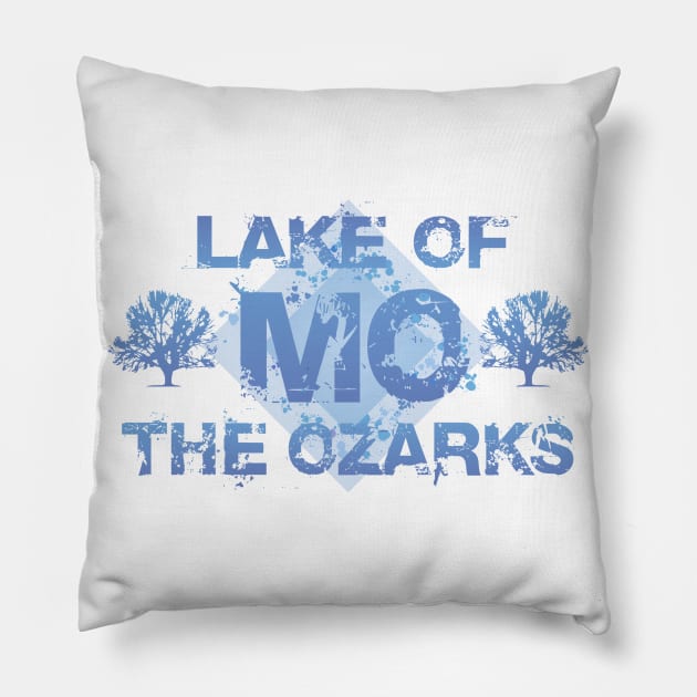 Lake of the Ozarks Pillow by Dale Preston Design