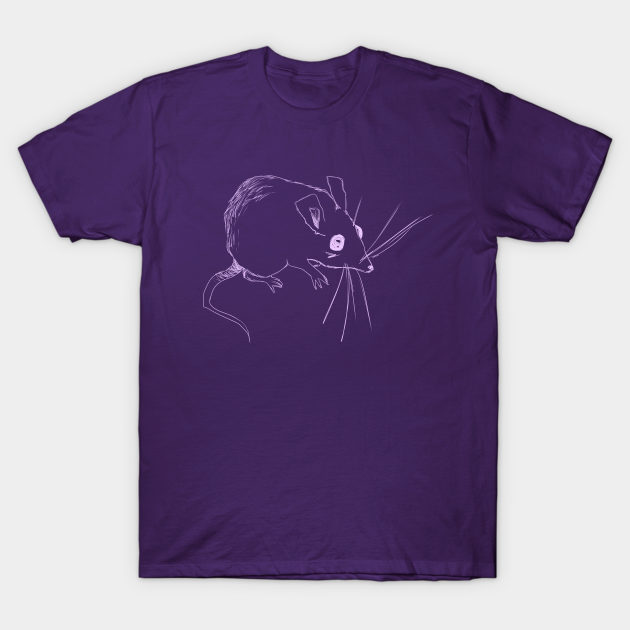 Discover Sketch Mouse (purple) - Mouse - T-Shirt