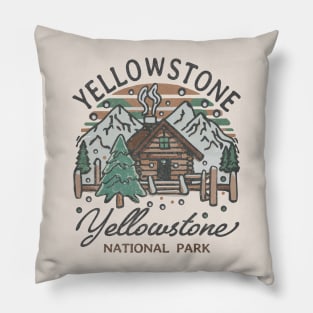 Yellowstone Christmas Pillow