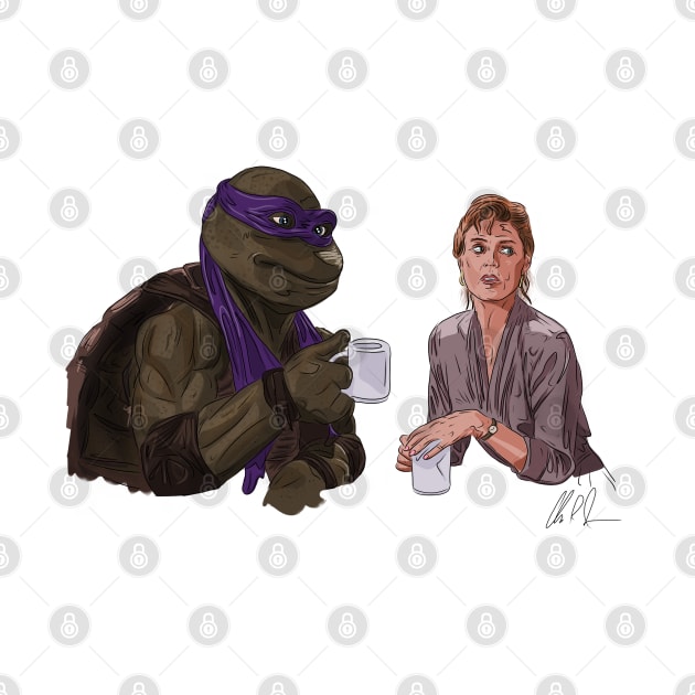 TMNT2: Coffee Break by 51Deesigns