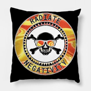 Negativity 3 Pillow