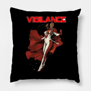 Vigilance Brave and Bold Pillow