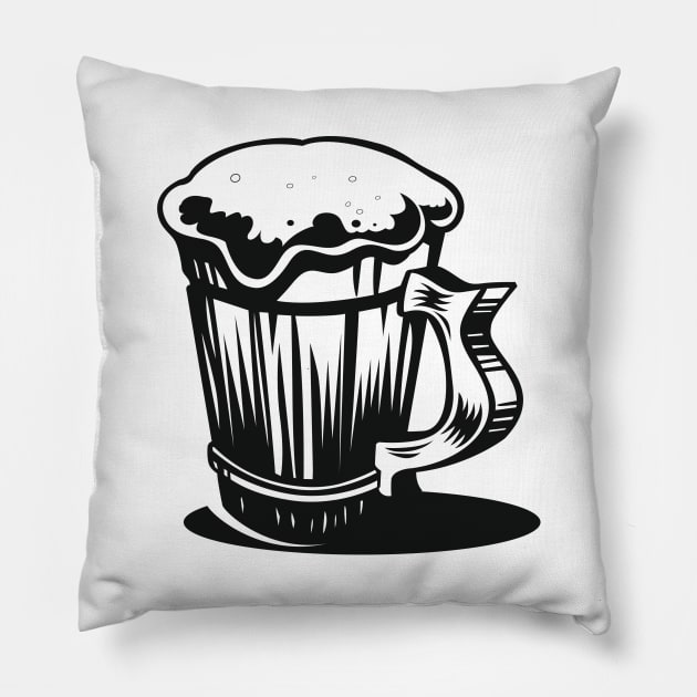 Beer Pillow by Whatastory