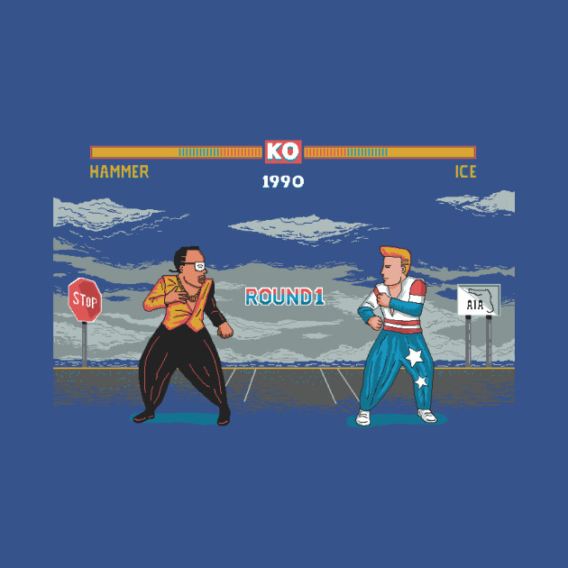 Discover Hammer Vs Ice - Retro - T-Shirt