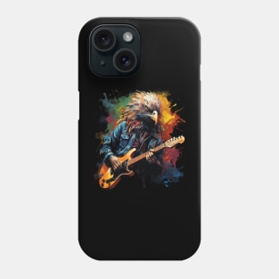 Vulture Playing Guitar Phone Case