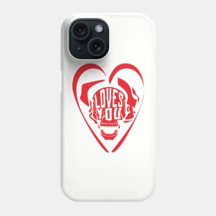 Satan loves you Phone Case