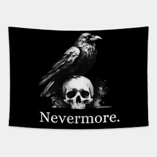 Nevermore raven Tapestry