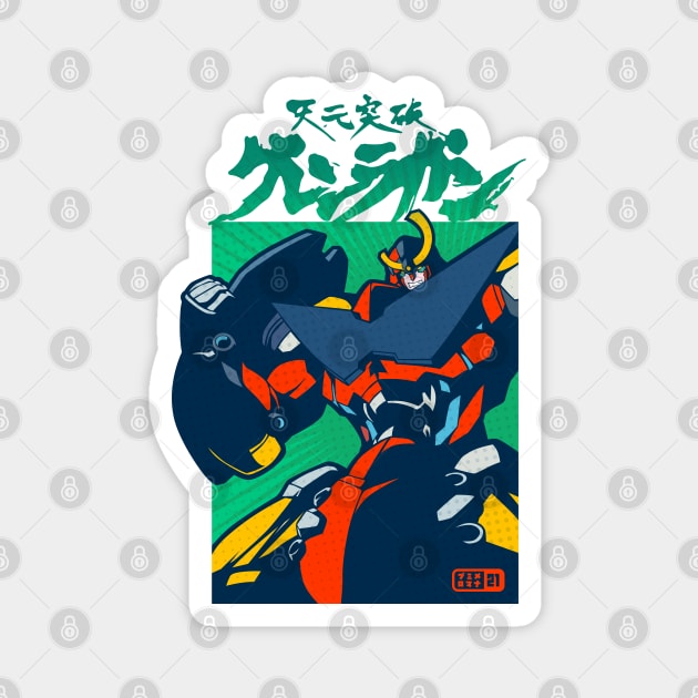 202 POP Gurren Magnet by Yexart