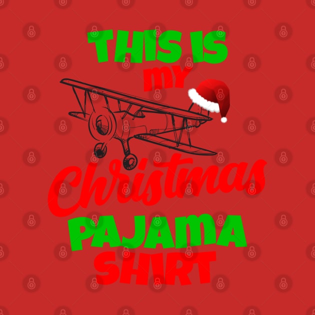 This is my Plane Christmas Pajama by VFR Zone