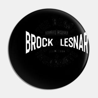 Brock Lesnar The Beast Incarnate Pin