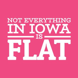 Everything In Iowa Is Flat T-Shirt