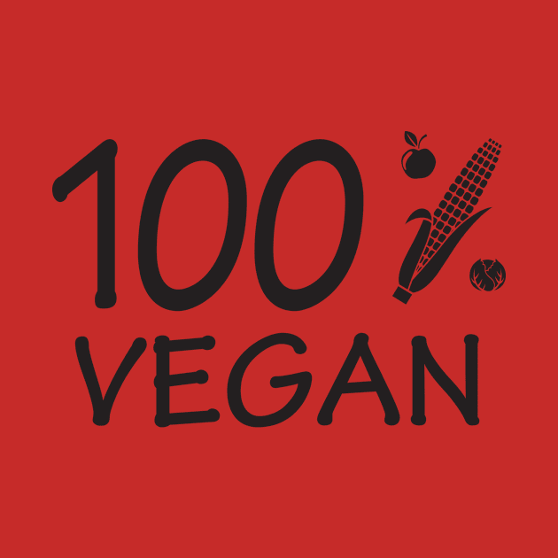 100 percent Vegan by nektarinchen