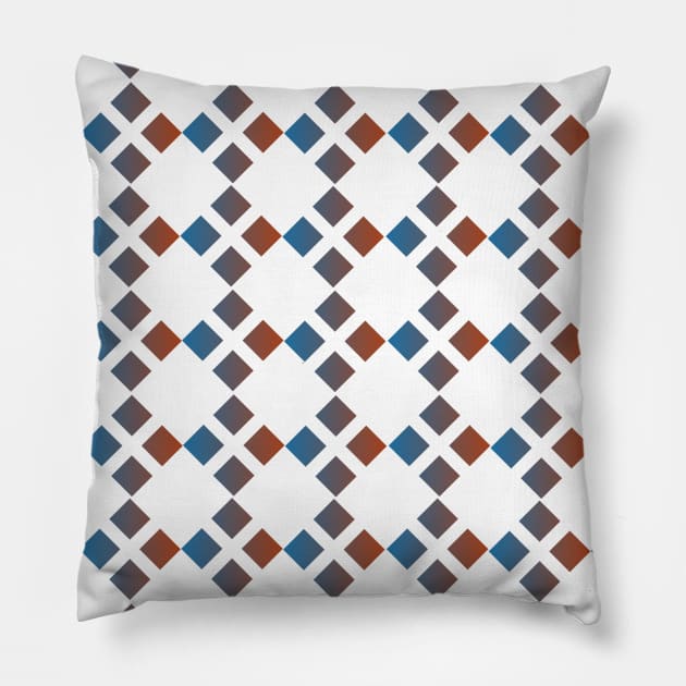 Square pattern Pillow by SAMUEL FORMAS