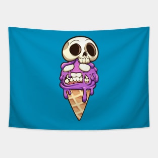 Zombie Ice Cream Tapestry