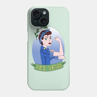 Yes vegan Phone Case