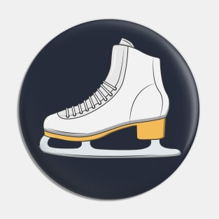 Ice Skating Shoes Pin