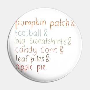 Fall Vibes Pin