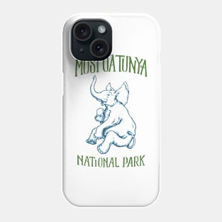 Mosi Oa Tunya National Park Zambia - Falling Elephant Phone Case