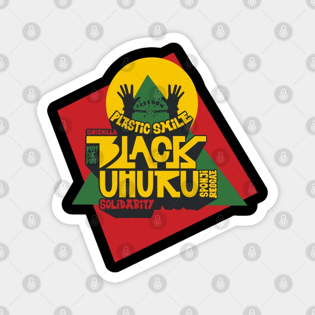 Harmony Echoes: Celebrating the Legacy of Black Uhuru Magnet by Boogosh