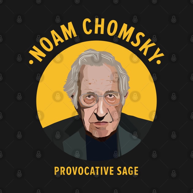 Noam Chomsky: Voice of Dissent by Boogosh