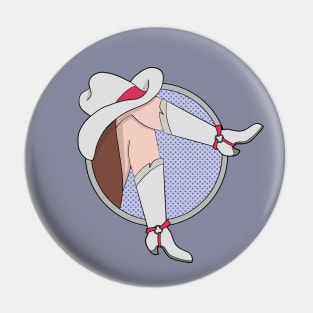 Girls who wear hats and boots Pin