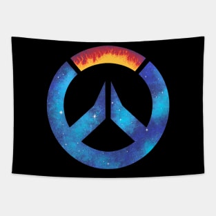 Overwatch Galaxy Silhouette Tapestry