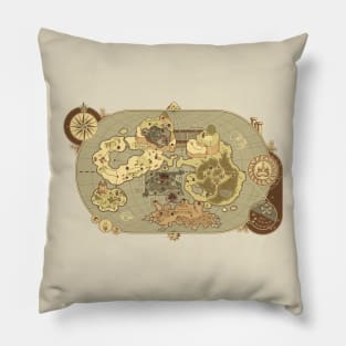 Ye Old Dinosaur Land Pillow