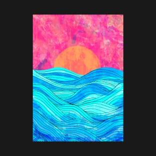 A painted sea T-Shirt