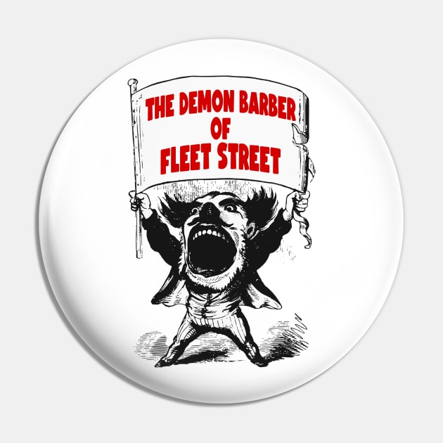 The Demon Barber Of Fleet Street 2007 Musical Movie, Sweeney Demon Pin by Smithys