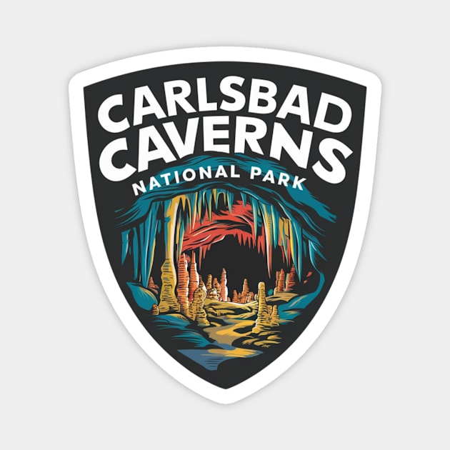 Carlsbad Caverns National Park Chihuahuan Desert Magnet by Perspektiva