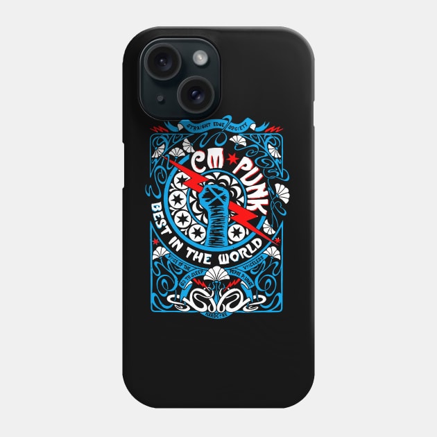 CM Punk Storm Phone Case by TheBalestvictus