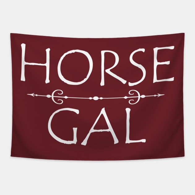 Horse Gal Tapestry by islander