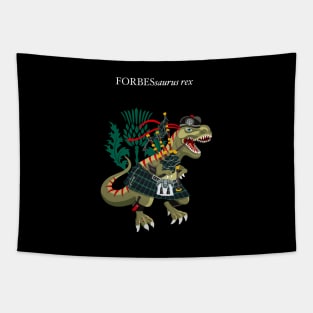 Clanosaurus Rex FORBESsaurus rex Plaid Forbes Scotland Ireland Family Tartan Tapestry