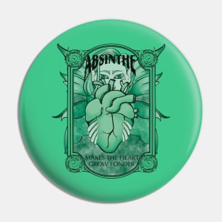 Absinthe Hearted Pin