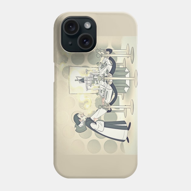 First doctor hello tardis Phone Case by tumblebuggie