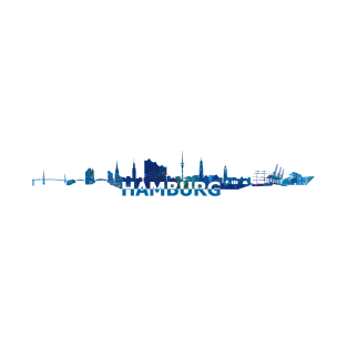 Hamburg Skyline T-Shirt