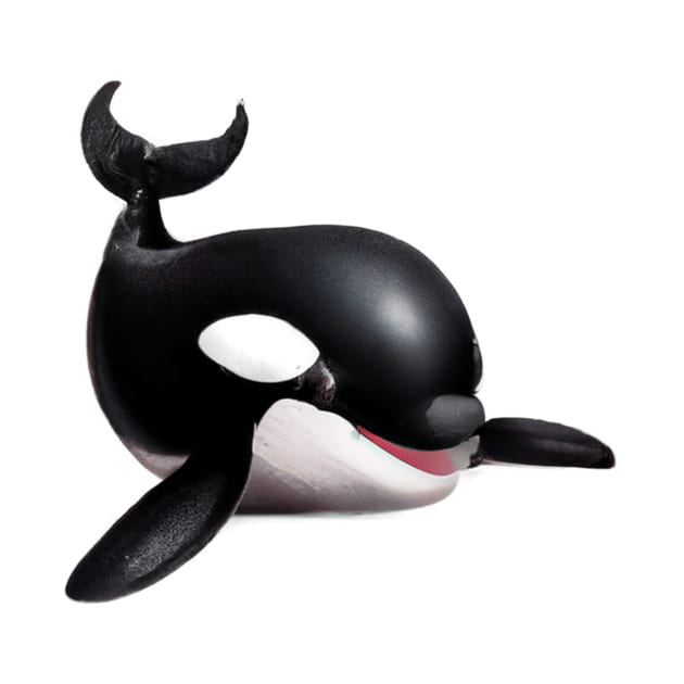 Cute Orca Drawing by Play Zoo