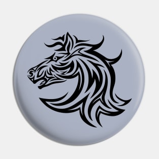 Horse Face Pin