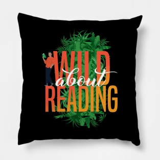 Wild About Reading Pillow